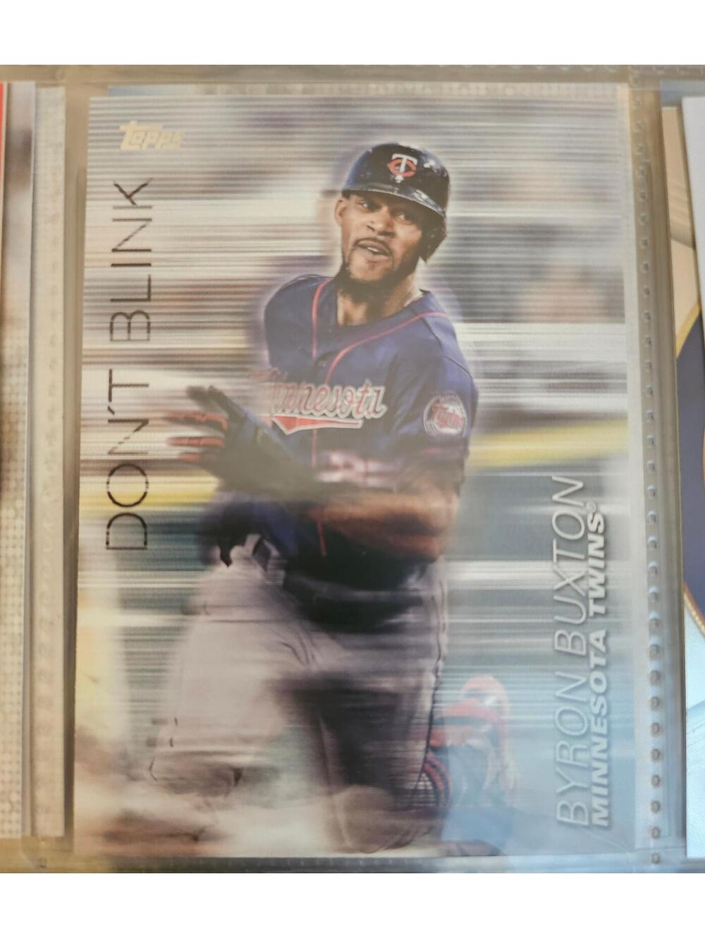 2018 Topps Update #DB-6 Byron Buxton Don't Blink